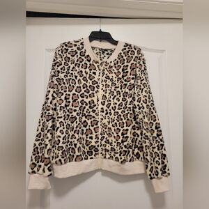 Warm Animal Print Jacket SZ 1X